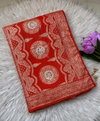 Jk 366 Viscose Silk Fabric Border Saree